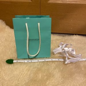 Authentic Tiffany&Co. shopping bag n ribbon